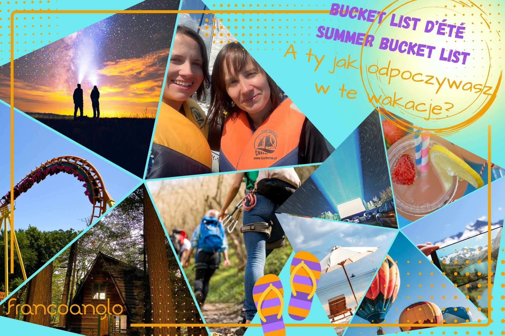 artykuł blogowy francoanglo - Summer Bucket List