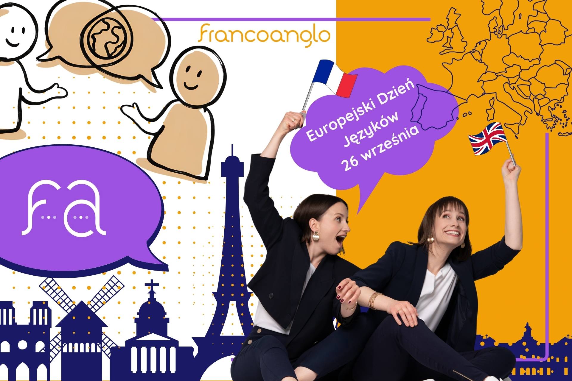 artykuł blogowy francoanglo - Europejski Dzień Języków